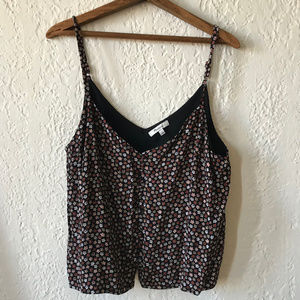 Madewell Floral Button Detail Top